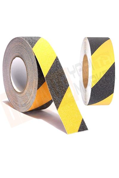 D-MAX SARI-SİYAH KAYDIRMAZ BANT25MM*15MT