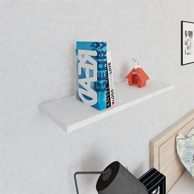 Decormet READ Salon Kitap Tutucu Beyaz