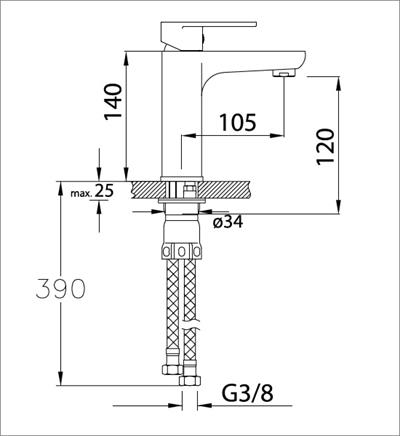 Della Serisi Lavabo Bataryası