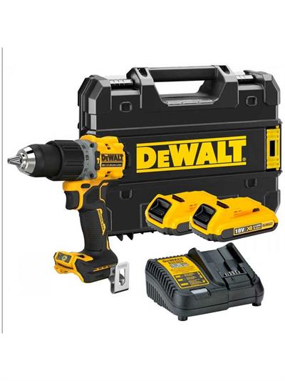DEWALT DCD805D2T 18V 2.0AH Lİ-ON 2 AKÜ KÖMÜRSÜZ PRO.DARBELİ MATKP.