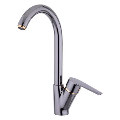 Dior Serisi Tek Gövde Eviye Bataryası Siyah İnci