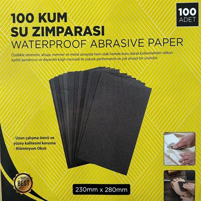 Dizayn Su Zımparası 100 Kum