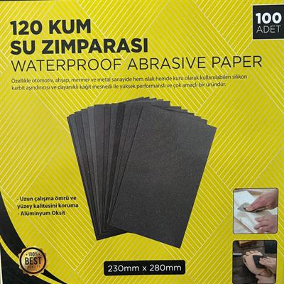 Dizayn Su Zımparası 120 Kum