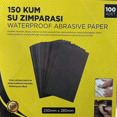Dizayn Su Zımparası 150 Kum
