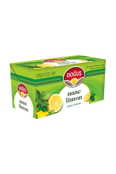 Doğuş 20li Nane Limon Bitki Çay Süzen Poşet 2 gr