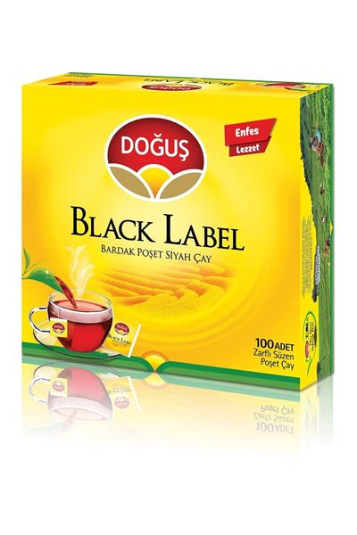 Doğuş Black Label Bardak Poşet Çay 2 gr 100 Adet
