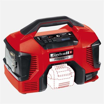 Einhell Pressito Solo Hibrit Kompresör (Akü ve Şarj Cihazı Dahil Değildir.)