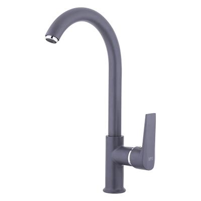 Este Serisi Tek Gövde Eviye Bataryası Gri