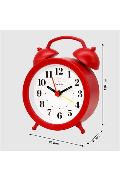 Galaxy Masa Saati Akar Saniyeli Siyah