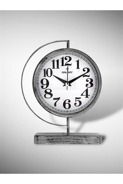 Galaxy Premium Serisi Modern Kadranlı Metal Ofis Ve Masa Üstü Saat 20 Cm