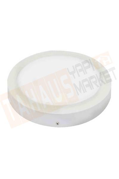 Global K2 KDL421 12W 6500 Ilık Beyaz Sıva Üstü Smd Yuvarlak Led Panel