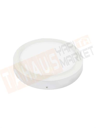 Kendal KDL423 Yuvarlak Sıva Üstü LED Panel Armatür 24W Günışığı