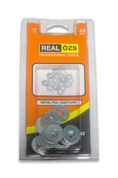 Malatya Hedef Yapı İnşaat Metal Vida Pulu | No: 1/4 | 22 Adet