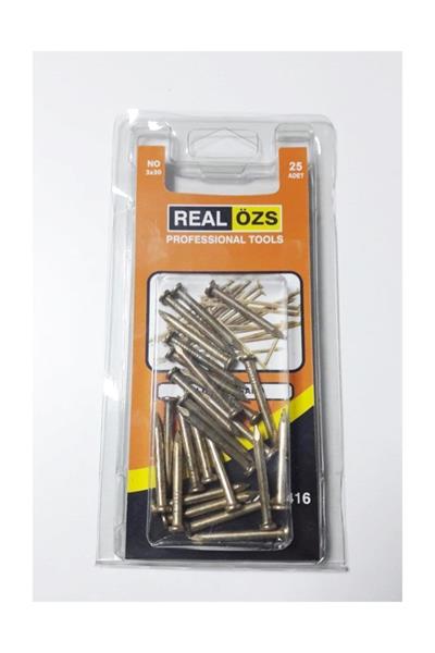 Mavienerji Real Özs-1416 Çelik Çivi Sarı Çelik Çivi 25 Adet Sarı Çelik Çivi