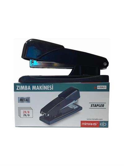 Mimaks Eco E-2524 Zımba Makinesi 24/6 - Siyah