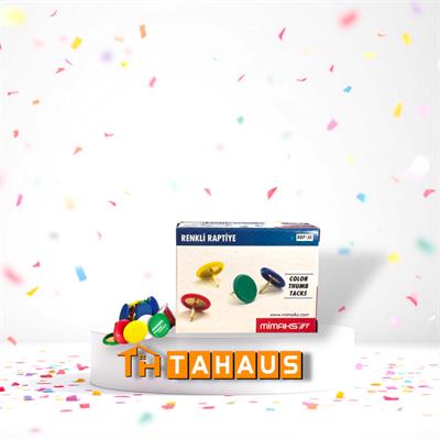 Mimaks Rrp30 Renkli Raptiye 30 Adet