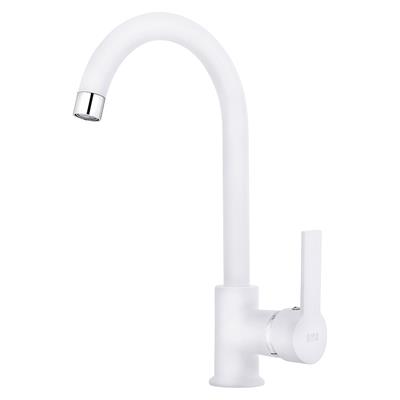 Mina Serisi Tek Gövde Eviye Bataryası Beyaz