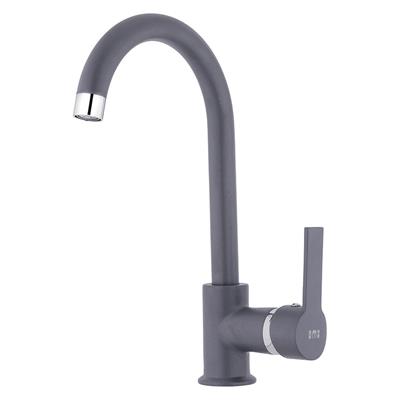 Mina Serisi Tek Gövde Eviye Bataryası Gri