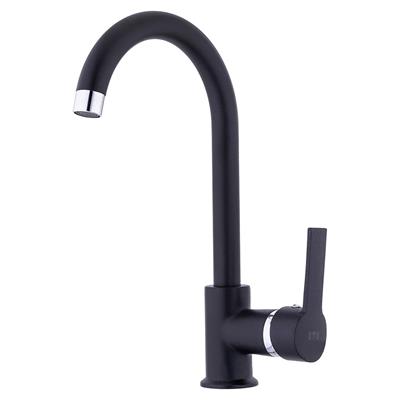 Mina Serisi Tek Gövde Eviye Bataryası Siyah