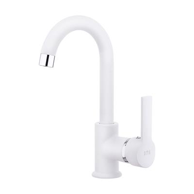 Mina Serisi Tek Gövde Lavabo Bataryası Beyaz