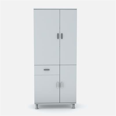 Movemo 136 4 Kapaklı 180X75X40 cm Banyo Dolabı