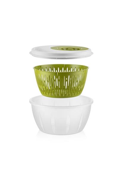Mugiss M-3 Focus Plastik Salata Kurutucu - 360° Çevir, Kurut - 4.5 lt