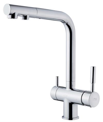 Mutfak Bataryaları Serisi Arıtma Tek Gövde Spiralli Eviye Bataryası