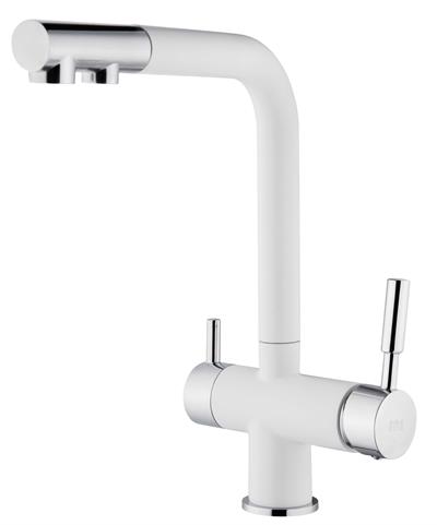 Mutfak Bataryaları Serisi Arıtma Tek Gövde Spiralli Eviye Bataryası