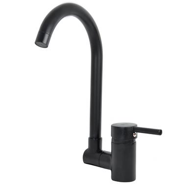 Mutfak Bataryaları Serisi Pencere Önü Eviye Bataryası Siyah