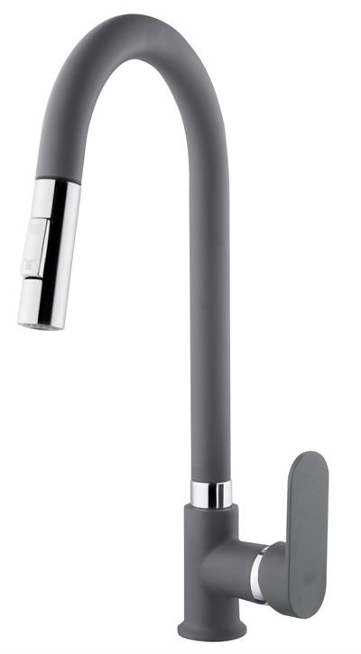 Mutfak Bataryaları Serisi Tek Gövde Spiralli Eviye Bataryası