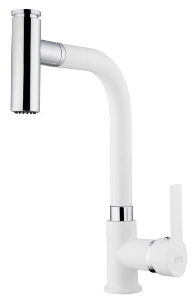 Mutfak Bataryaları Serisi Tek Gövde Spiralli Eviye Bataryası