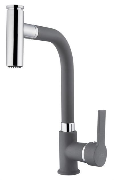 Mutfak Bataryaları Serisi Tek Gövde Spiralli Eviye Bataryası