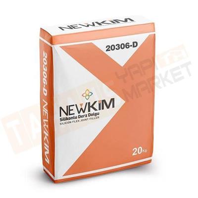 NEWKİM DERZ DOLGU SLİKONLU FLEX 20KG ANTRASİT