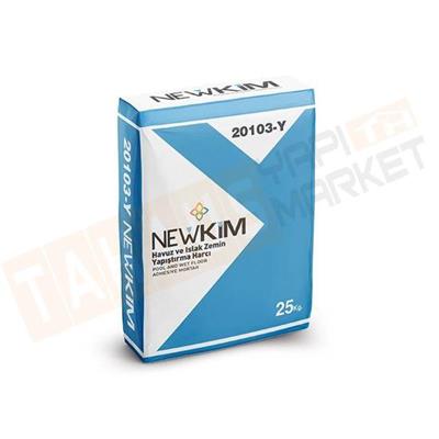 NEWKİM HAVUZ ISLAK ZEMİN YAPŞTRM HARCI 25 KG (BEYAZ )