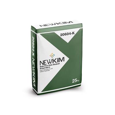 NEWKİM HIZLI PRİZ ALAN AKIŞKAN GROUT HARC 25KG (GRİ)