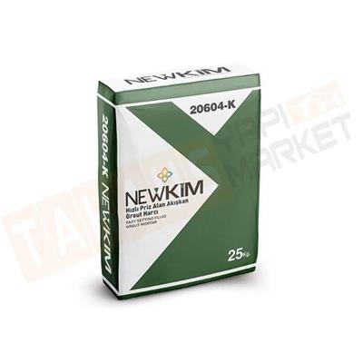 NEWKİM HIZLI PRİZ ALAN AKIŞKAN GROUT HARC 25KG (GRİ)