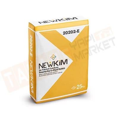 NEWKİM ISI YALITIM LEVHA SIVA HARCI ELYAFL 25KG (GRİ )