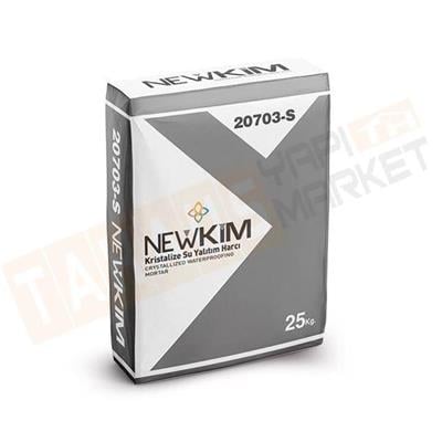 NEWKİM KRİSTALİZE SU YALITIM HARCI 25KG (GRİ)