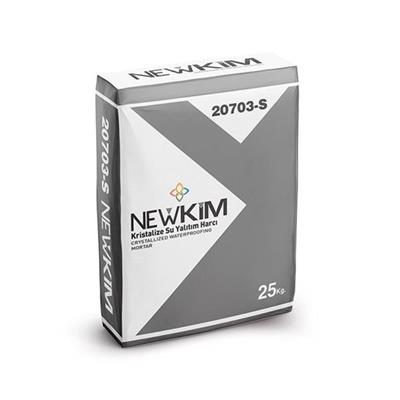 NEWKİM KRİSTALİZE SU YALITIM HARCI 25KG (GRİ)