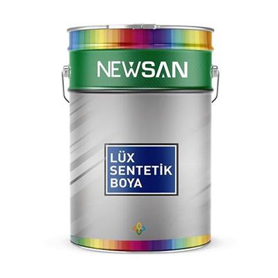 NEWSAN LÜX SENTETİK BOYA 0.75 LT BEYAZ