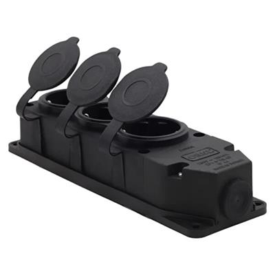 Orel 2106 Monofaze Topraklı 3Lü Grup Priz 1x16