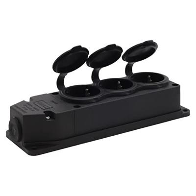 Orel 2106 Monofaze Topraklı 3Lü Grup Priz 1x16