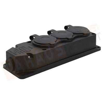 Orel 2106 Monofaze Topraklı 3Lü Grup Priz 1x16