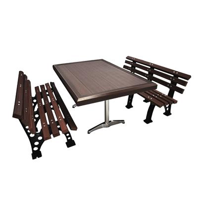 Park Bank Üç Ayaklı Profilli 40x147x75