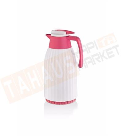 Penguen Pembe Çift Cidarlı Yüksek Vakumlu Cam Termos 1,5 Litre Çay Termosu Yerli Üretim