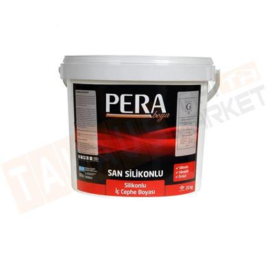 PERA SAN SLİKONLU İÇ CEPHE BOYASI 10KG ( KIRIKBEYAZ)