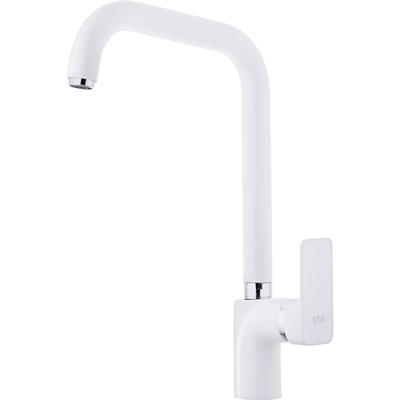 Pera Serisi Tek Gövde Eviye Bataryası Beyaz