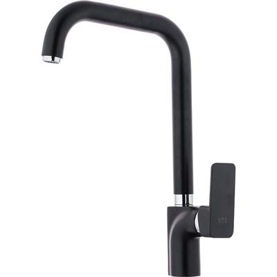 Pera Serisi Tek Gövde Eviye Bataryası Siyah