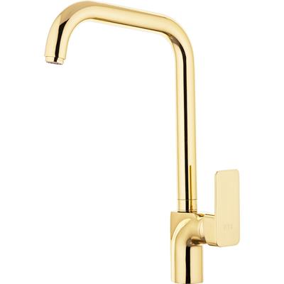 Pera Serisi Tek Gövde Eviye Bataryası Altın