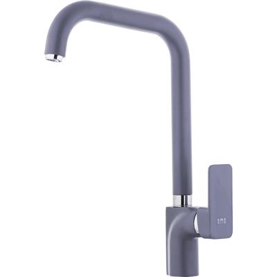 Pera Serisi Tek Gövde Eviye Bataryası Gri